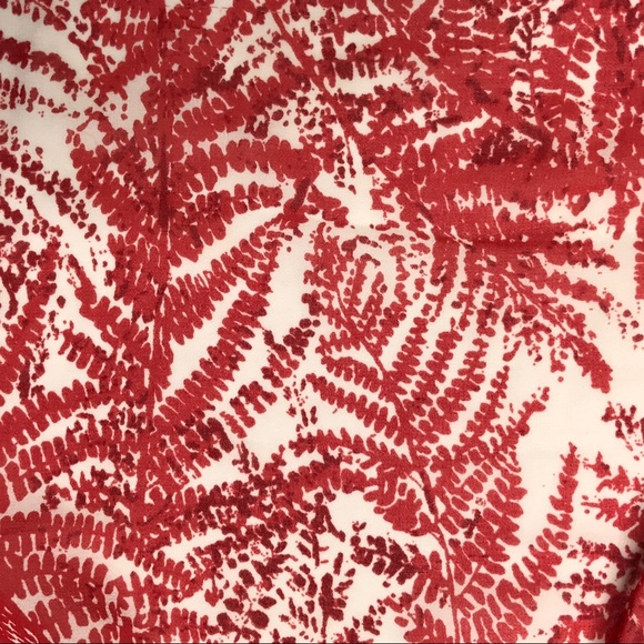 Anthropologie Tiny Red & Cream Beekeeper Crochet & Sequin Top Size XS - Picture 7 of 8